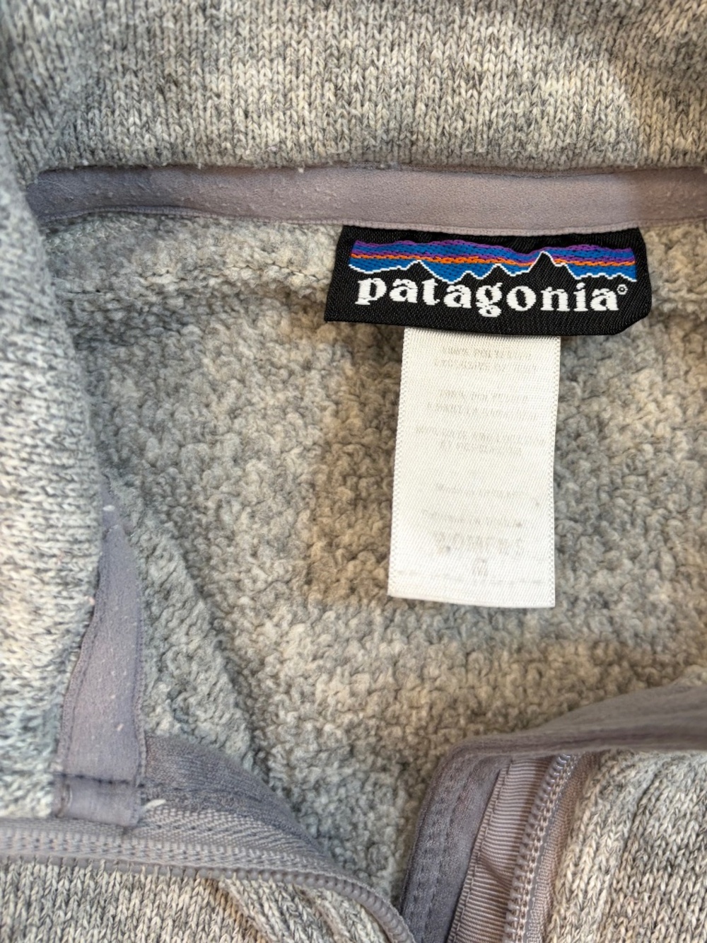 🩶 Patagonia Better Sweater Jacket | Light Heather Gray | Medium 🩶 - Picture 3 of 4